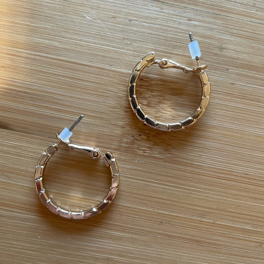 Hoop earrings